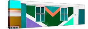 Awesome South Africa Collection Panoramic - House African Colors - Cape Town V-Philippe Hugonnard-Stretched Canvas