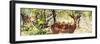 Awesome South Africa Collection Panoramic - Impala Portrait-Philippe Hugonnard-Framed Photographic Print