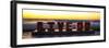 Awesome South Africa Collection Panoramic - "LIVE ON" at Sunset-Philippe Hugonnard-Framed Photographic Print