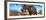 Awesome South Africa Collection Panoramic - Male African Elephant-Philippe Hugonnard-Framed Photographic Print