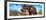 Awesome South Africa Collection Panoramic - Male African Elephant-Philippe Hugonnard-Framed Photographic Print