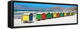 Awesome South Africa Collection Panoramic - Muizenberg Beach Cape Town II-Philippe Hugonnard-Framed Stretched Canvas