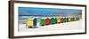 Awesome South Africa Collection Panoramic - Muizenberg Beach Cape Town II-Philippe Hugonnard-Framed Photographic Print