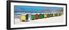 Awesome South Africa Collection Panoramic - Muizenberg Beach Cape Town II-Philippe Hugonnard-Framed Photographic Print