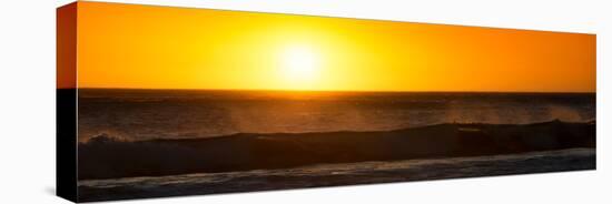 Awesome South Africa Collection Panoramic - Ocean at Sunset-Philippe Hugonnard-Stretched Canvas