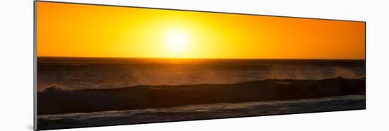 Awesome South Africa Collection Panoramic - Ocean at Sunset-Philippe Hugonnard-Mounted Photographic Print