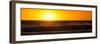 Awesome South Africa Collection Panoramic - Ocean at Sunset-Philippe Hugonnard-Framed Photographic Print