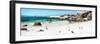 Awesome South Africa Collection Panoramic - Penguins at Boulders Beach II-Philippe Hugonnard-Framed Photographic Print