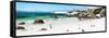 Awesome South Africa Collection Panoramic - Penguins at Boulders Beach II-Philippe Hugonnard-Framed Stretched Canvas