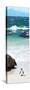 Awesome South Africa Collection Panoramic - Penguins on the Beach V-Philippe Hugonnard-Stretched Canvas