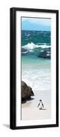 Awesome South Africa Collection Panoramic - Penguins on the Beach V-Philippe Hugonnard-Framed Photographic Print