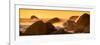 Awesome South Africa Collection Panoramic - Power of the Ocean at Sunset IV-Philippe Hugonnard-Framed Photographic Print