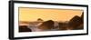 Awesome South Africa Collection Panoramic - Power of the Ocean at Sunset V-Philippe Hugonnard-Framed Photographic Print