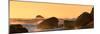 Awesome South Africa Collection Panoramic - Power of the Ocean at Sunset V-Philippe Hugonnard-Mounted Photographic Print