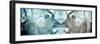 Awesome South Africa Collection Panoramic - Reflection of Greater Kudu - Aquamarine & Grey-Philippe Hugonnard-Framed Photographic Print