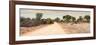 Awesome South Africa Collection Panoramic - Road in Savannah-Philippe Hugonnard-Framed Photographic Print