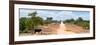 Awesome South Africa Collection Panoramic - Road in the Savannah-Philippe Hugonnard-Framed Photographic Print
