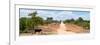 Awesome South Africa Collection Panoramic - Road in the Savannah-Philippe Hugonnard-Framed Photographic Print