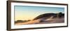 Awesome South Africa Collection Panoramic - Sand Dune at Sunset-Philippe Hugonnard-Framed Photographic Print