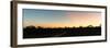 Awesome South Africa Collection Panoramic - Savannah at Sunset-Philippe Hugonnard-Framed Photographic Print