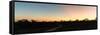 Awesome South Africa Collection Panoramic - Savannah at Sunset-Philippe Hugonnard-Framed Stretched Canvas