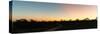 Awesome South Africa Collection Panoramic - Savannah at Sunset-Philippe Hugonnard-Stretched Canvas