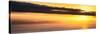 Awesome South Africa Collection Panoramic - Sea Tranquility at Sunset II-Philippe Hugonnard-Stretched Canvas