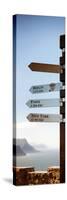 Awesome South Africa Collection Panoramic - Sign Post - Cape of Good Hope-Philippe Hugonnard-Stretched Canvas