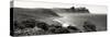 Awesome South Africa Collection Panoramic - South Peninsula Landscape - Cape Town B&W-Philippe Hugonnard-Stretched Canvas