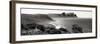 Awesome South Africa Collection Panoramic - South Peninsula Landscape - Cape Town B&W-Philippe Hugonnard-Framed Photographic Print