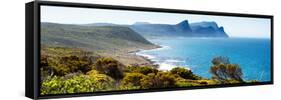 Awesome South Africa Collection Panoramic - South Peninsula Landscape - Cape Town-Philippe Hugonnard-Framed Stretched Canvas