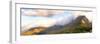 Awesome South Africa Collection Panoramic - Table Mountain at Sunset - Cape Town-Philippe Hugonnard-Framed Photographic Print