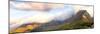 Awesome South Africa Collection Panoramic - Table Mountain at Sunset - Cape Town-Philippe Hugonnard-Mounted Photographic Print