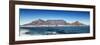 Awesome South Africa Collection Panoramic - Table Mountain - Cape Town-Philippe Hugonnard-Framed Photographic Print