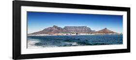 Awesome South Africa Collection Panoramic - Table Mountain - Cape Town-Philippe Hugonnard-Framed Photographic Print