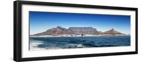 Awesome South Africa Collection Panoramic - Table Mountain - Cape Town-Philippe Hugonnard-Framed Photographic Print