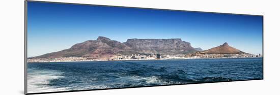 Awesome South Africa Collection Panoramic - Table Mountain - Cape Town-Philippe Hugonnard-Mounted Photographic Print