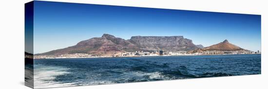 Awesome South Africa Collection Panoramic - Table Mountain - Cape Town-Philippe Hugonnard-Stretched Canvas