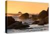 Awesome South Africa Collection - Power of the Ocean at Sunset-Philippe Hugonnard-Stretched Canvas