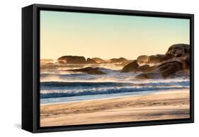 Awesome South Africa Collection - Powerful Ocean Wave-Philippe Hugonnard-Framed Stretched Canvas