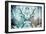 Awesome South Africa Collection - Reflection of Greater Kudu - Aquamarine & Grey-Philippe Hugonnard-Framed Photographic Print