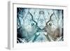 Awesome South Africa Collection - Reflection of Greater Kudu - Aquamarine & Grey-Philippe Hugonnard-Framed Photographic Print