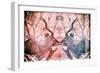 Awesome South Africa Collection - Reflection of Greater Kudu - Red & Dimgray-Philippe Hugonnard-Framed Photographic Print