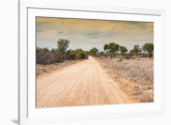 Awesome South Africa Collection - Road in the African Savannah-Philippe Hugonnard-Framed Photographic Print