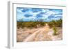 Awesome South Africa Collection - Savanna Landscape XIII-Philippe Hugonnard-Framed Photographic Print