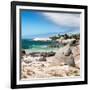 Awesome South Africa Collection Square - African Penguins at Boulders Beach III-Philippe Hugonnard-Framed Photographic Print