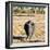 Awesome South Africa Collection Square - Black Rhino-Philippe Hugonnard-Framed Photographic Print