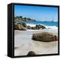 Awesome South Africa Collection Square - Boulders Beach Cape Town III-Philippe Hugonnard-Framed Stretched Canvas