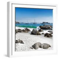 Awesome South Africa Collection Square - Boulders Beach Cape Town IV-Philippe Hugonnard-Framed Photographic Print