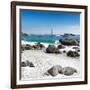 Awesome South Africa Collection Square - Boulders Beach Cape Town IV-Philippe Hugonnard-Framed Photographic Print